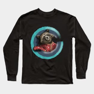 Rocket Raccoon Long Sleeve T-Shirt